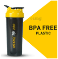 Muscleblaze BPA-Free (650ml) Shaker Yellow & Black thumbnail