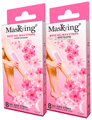 Masking Body Gel Wax Strip (8 Each) with 2 Pre & 2 Post Wipe Cherry Blossom thumbnail