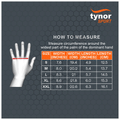 Tynor Tynorgrip Women's Gym Gloves Black & Pink XXL thumbnail