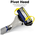 LetsShave Pro 6 Advance Face & Body Shaving Razor Blade Refills for Men thumbnail