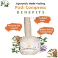 Veda5 Ayurvedic Herb Potli Herbal Therapeutic Compress for Pain Relief thumbnail