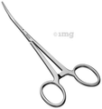 Bos Medicare Surgical Artery Forcep Stainless Steel Curved 8inch thumbnail
