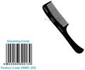 Vega HMBC 203 Handmade Grooming Hair Comb thumbnail