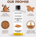 Coco Crush Cold pressed Natural Almond Oil thumbnail