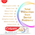 Colgate Total Toothpaste (150gm Each) Advanced Health with a Premium Soft Toothbrush thumbnail
