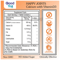 Good Yog Happy Joints + Calcium with Vitamin D3 Effervescent Tablet Orange thumbnail