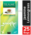 TE-A-ME Natural Green Teas (1.5gm Each) Jasmine Lemongrass Soothe thumbnail