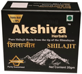 Akshiva Herbals Pure Shilajit Resin From the Tip of the Himalayas (20gm Each) thumbnail