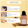 Areoveda Post Natal Massage Oil with Almond Oil & Shatavari | Post-Delivery Care Oil | Bullet Coffee Oil for All Skin Types thumbnail