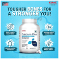 GNC Calcium Plus | With Magnesium & Vitamin D3 for Healthy Bones | Veg Tablet thumbnail
