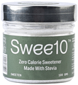 Swee10 Natural Stevia Sweetener Powder | Sugar Free | Zero Calorie Sugar Substitute (100gm Each) thumbnail