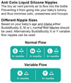 Buddsbuddy Belle Regular Neck Baby Feeding Bottle Blue thumbnail