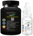 Natural Combo Pack of Sashakt Power 500mg, 60 Capsules & Young On Gold 15ml thumbnail