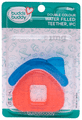 Buddsbuddy Double Color BPA free Water Filled 4m+ Teether Blue-Orange thumbnail