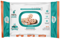 Buddsbuddy Olive Oil Light Fragranced Usable Baby Wipes with Lid (80 Each) thumbnail