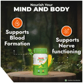 Patanjali Nutrela Vitamin B12 Bio-Fermented for Nerve Strengthening & Brain Function Capsule thumbnail