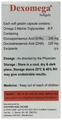 Dexomega Omega 3 Fatty Acids Soft Gelatin Capsule thumbnail