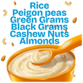 Baby Gold Dry Fruits Cereal Porridge (50gm Each) Zero Added Sugar thumbnail