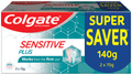 Colgate Sensitive Plus Toothpaste with Pro Argin Formula (70gm Each) | Mega Offer Buy 1 Get 1 Free thumbnail