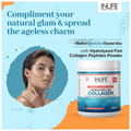 Inlife Japanese Marine Collagen Supplements| Fish Collagen Powder for Skin & Hair Strawberry Lemon thumbnail