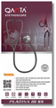 Qanta QA-2050 PLATINA III SS Smokey Grey Finish, Stainless Steel Stethoscope Brown thumbnail
