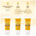 VLCC Natural Sciences Gold Facial Kit With Rose Water Toner 100ml Free thumbnail