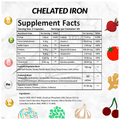 SWISSLIFE FOREVER Chelated Iron + Vitamin C, B6, B12 Veg Capsule (120 Each) thumbnail