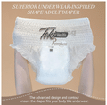 Toki Health Adult Diapers Large (10) & Wet Wipes (10) thumbnail