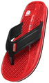 Ortho + Rest M10015 Cool Comfirt for Your Aching Feet Orthopedic Slippers for Men | Anti-Skid Flip Flops with Acupressure Massage Footbed | Extra Soft Red Size 8 thumbnail