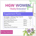 Humming Herbs HGW Women 1000mg Veg Capsule thumbnail