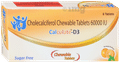 Calculate-D3 Chewable Tablet Orange & Mint Sugar Free thumbnail