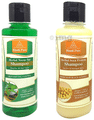 Khadi Pure Combo Pack of Herbal Neem Sat Shampoo & Herbal Soya Protein Shampoo (210ml Each) thumbnail