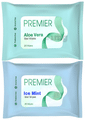 Premier Wipes (25 Each) Ice Mint and Aloe Vera thumbnail