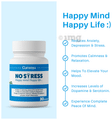 Cureayu No Stress Ayurvedic Capsule | For Improved Mental Health | Natural Stress Reliever | Calms Mind | Improves Anxiety & Depression | Potent Mood Enhancer | 100 % Herbal thumbnail