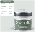 Swee10 Natural Stevia Sweetener Powder | Sugar Free | Zero Calorie Sugar Substitute (100gm Each) thumbnail