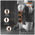 Tynor Shin & Calf Support Neo Black & Orange thumbnail