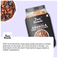 True Elements Baked Granola with Protein & Antioxidants for Weight Management | No Added Sugar | Flavour Almond and Dark Chocolate thumbnail