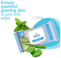 Kara Refreshing Wipes (25 Each) Aloevera & Mint Oil thumbnail