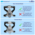 Pneumo Care Bipap Full Face Mask Large thumbnail