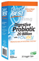 Doctor's Best Digestive Probiotic 20 Billion with Howaru Veggie Caps thumbnail