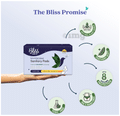 Bliss Natural Plant Based Fluffy Sanitary Pads (6 Each) XXXL thumbnail