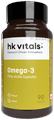 HK Vitals Omega 3 Fatty Acids with DHA & EPA | For Heart, Joint & Brain Health | Soft Gelatin Capsule | Nutrition Care thumbnail