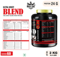 Muscle Fight Ultra whey Blend Powder Double Rich Chocolate thumbnail
