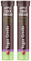 Vegan Greens Apple Cider Vinegar Effervescent Tablet (25 Each) Lemon Ginger thumbnail