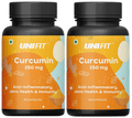 Unifit Curcumin 250mg Capsule for Joint Health & Immunity (60 Each) thumbnail