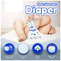 Bumtum Ultrasoft Baby Diaper Pants, Cottony Soft High Absorb Technology (72 Each) Medium thumbnail