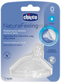 Chicco Natural Feeling Teat for Newborn Babies 0M+ thumbnail