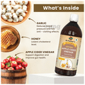 Dr. Patkar's Apple Cider Vinegar Garlic & Honey with the Mother (500ml Each) thumbnail