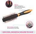 Vega E20-RB Round Hair Brush with Sectioning Clip thumbnail