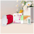 Mom & Teens Combo Packs of Ultra Thin Sanitary Pads XXL(14) and XL(6) with 10 Panty Liners ,20 Paper Disposal Pouch & 1 Utility Bag thumbnail